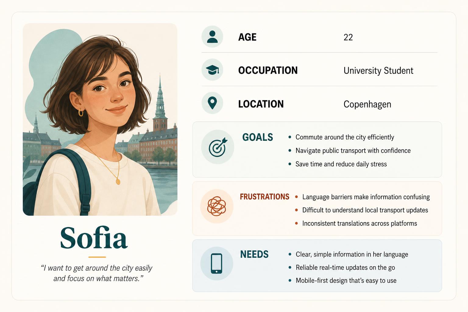 Persona 1 — Sofia